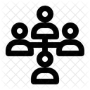 Projektteam Team Zusammenarbeit Symbol
