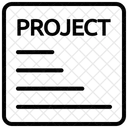 Projet Projet Dentreprise Details Du Projet Icône