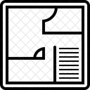 Mapa Arquitetura Plano Ícone