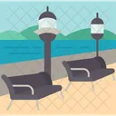 Promenade Boardwalk Seaside Icon