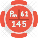 Promethium Tableau Periodique Chimie Icône