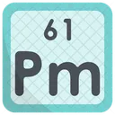 Promethium Periodic Table Chemists Icon