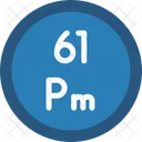 Prometio Tabla Periodica Quimica Icon