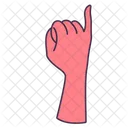 Promise Hand Gesture Icon
