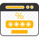 Promo Code Discount Code Coupon Code Icon