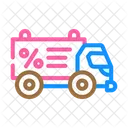 Promo Delivery Truck  Icon