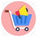 Promocao De Compras Marketing De Compras Campanha De Compras Icon