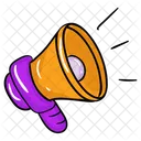 Megafono Trompeta Parlante Megafono Icono
