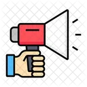 Promocion Megafono Publicidad Icono