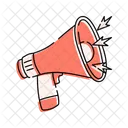 Promocion Con Megafono Marketing Promocion Icono
