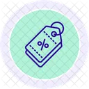 Promocode Label Line Icon Icon