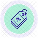 Promocode Label Line Icon Icon