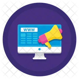 Promote Website  Icon
