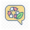 Promoting eco-friendly behaviour  Icon
