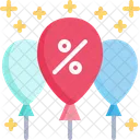Promotion Advertising Balloon Icon