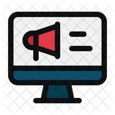 Promotion Computer Online Icon