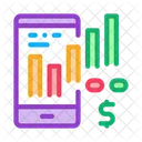 Promotion Chart Phone Icon