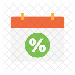 Promotion date sale  Icon