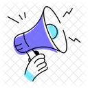 Megaphone Announcement Promotion Publicity Symbol