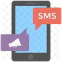 Promotional Sms Mobile Icon