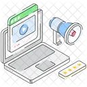 Promotional Video Video Marketing Video Advertising Icon