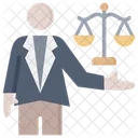 Promotor Caso Justica Ícone
