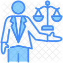 Promotor Caso Justica Ícone