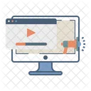 Online Video Promozione Icon