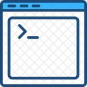 Prompt De Comando Web Terminal Ícone