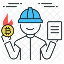 Proof Of Burn Bitcoin Burn Icon