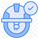 Proof Of Work Cryptocurrency Bitcoin Icon