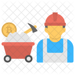 Proof of Work System Icon - Download in Flat Style
