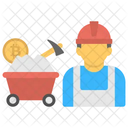 Proof of Work System Icon - Download in Flat Style