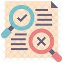 Proofreading Scanning Check Icon