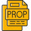 Prop File File Format File Icon