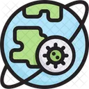 Virus Transmision Infeccion Icono