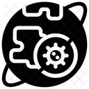 Virus Transmision Infeccion Icono