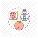 Engineering Control Ventilation Systems Lab Personal Protective Equipment Icon