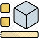Properties Design 3 D Model Icon