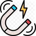 Properties Electromagnet Poles Icon