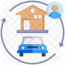 Properties Resident Fixed Asset Icon