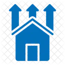 Property Real Estate Arrow Up Icon