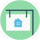 Property Signboard Real Icon