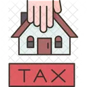 Property Taxes Land Icon