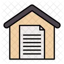Real Estate Property Papers Agreement Icon