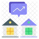不動産分析、住宅分析、住宅分析 アイコン