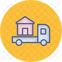 Property App House On Van Home Icon