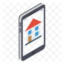 Property Application Home App Online Housing Agency Icon