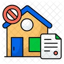 Property Ban Property Forbidden Home Forbidden Icon