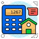 Property Calculation Estate Calculation Arithmetic Icon